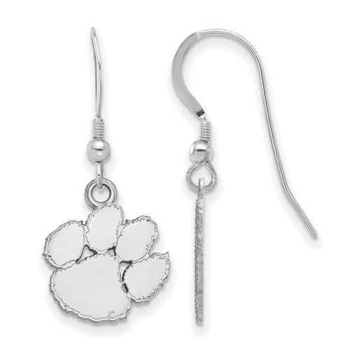 SS Clemson University Small Dangle Earrings