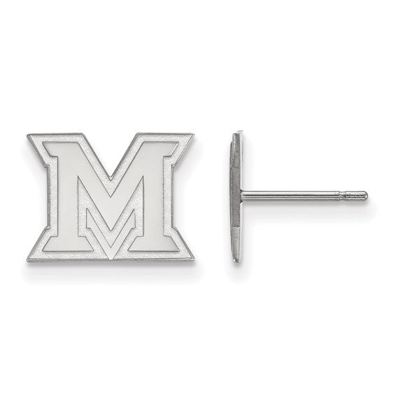 10kw Miami University XS Logo Post Earrings