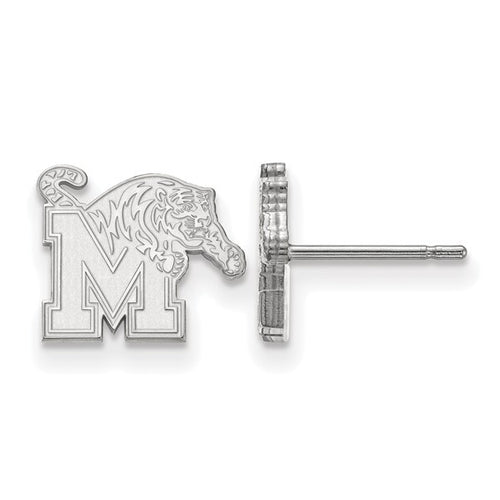 14kw University of Memphis XS Tigers Post Earrings