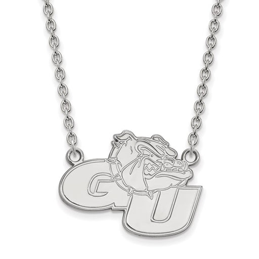 SS Gonzaga University Large Pendant w/Necklace