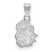 SS James Madison University Small Duke Dog Head Pendant