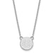 14kw University of New Mexico Small Pendant w/Necklace