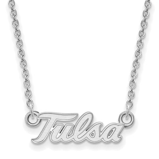 14kw The University of Tulsa Small Pendant w/Necklace