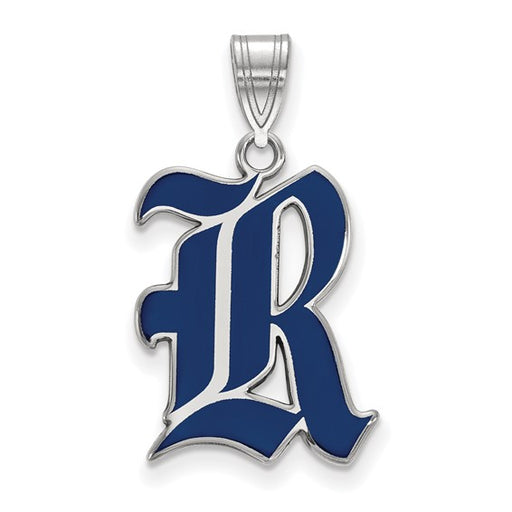 SS Rice University Large Enamel Pendant