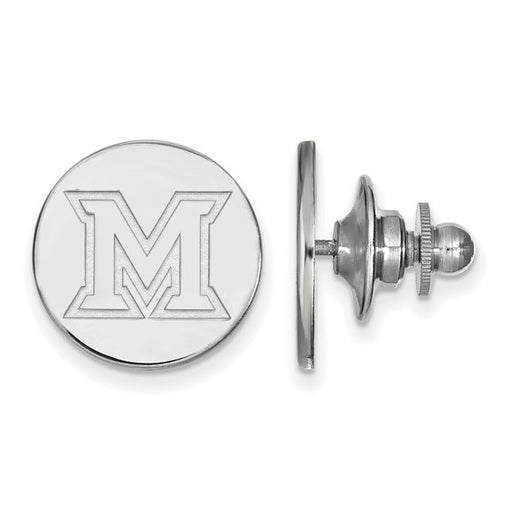 14kw Miami University Logo Lapel Pin