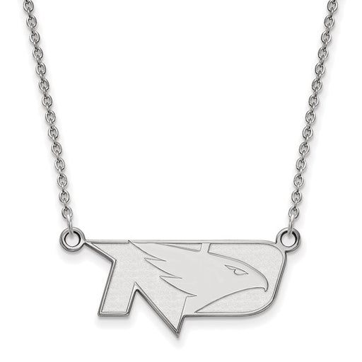 SS Univ of North Dakota Small Fighting Hawks Pendant w/Necklace