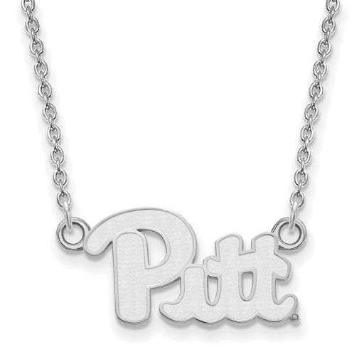 14kw University of Pittsburgh Small Pitt Pendant w/Necklace