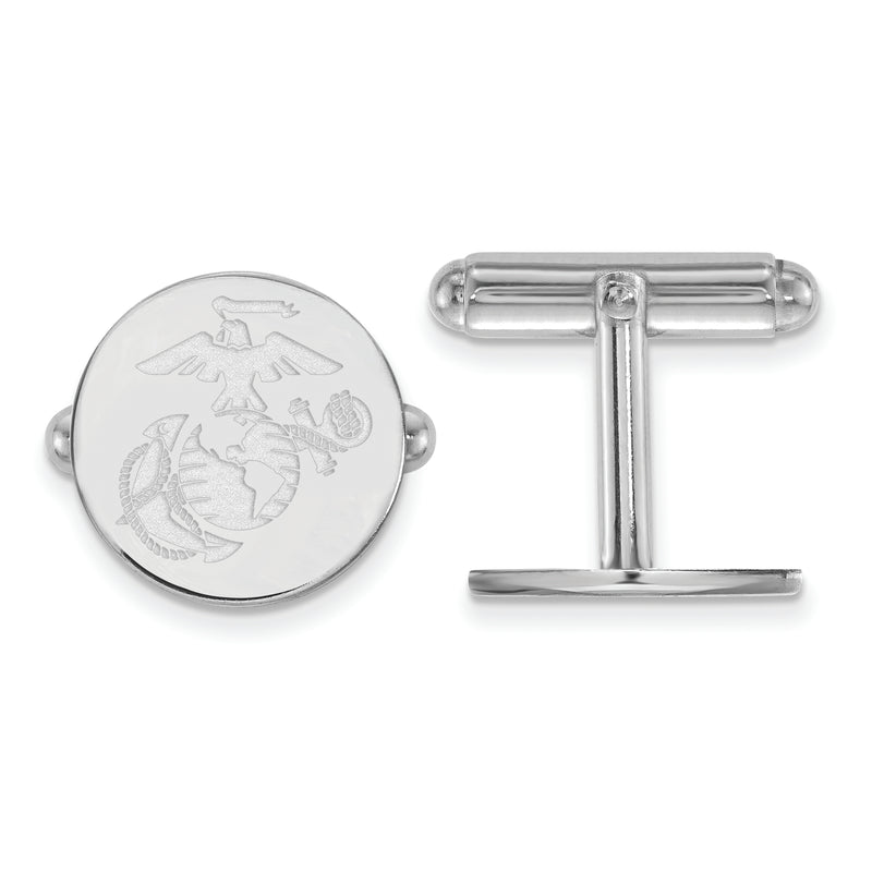 14kw U.S. Marine Corps  Disc Cuff Link