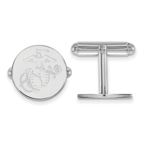 14kw U.S. Marine Corps  Disc Cuff Link