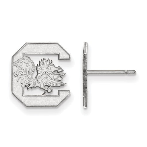 10kw University of South Carolina Small Gamecock logo Post Earrings