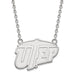 10kw The University of Texas at El Paso Large UTEP Pendant w/Necklace