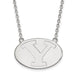 14kw Brigham Young University Large Disc Logo Pendant w/Necklace