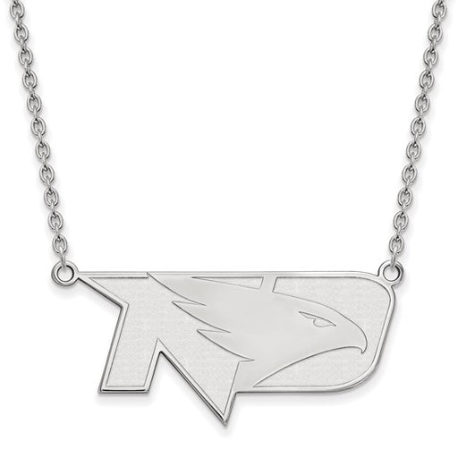 10kw Univ of North Dakota Large Fighting Hawks Pendant w/Necklace