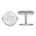 Sterling Silver Rhodium-plated LogoArt United States Air Force Academy A-F Cuff Links