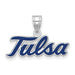 SS The University of Tulsa Large Enamel Pendant