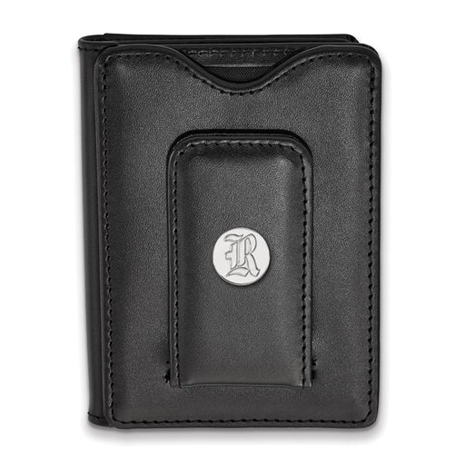 SS Rice University Black Leather Wallet