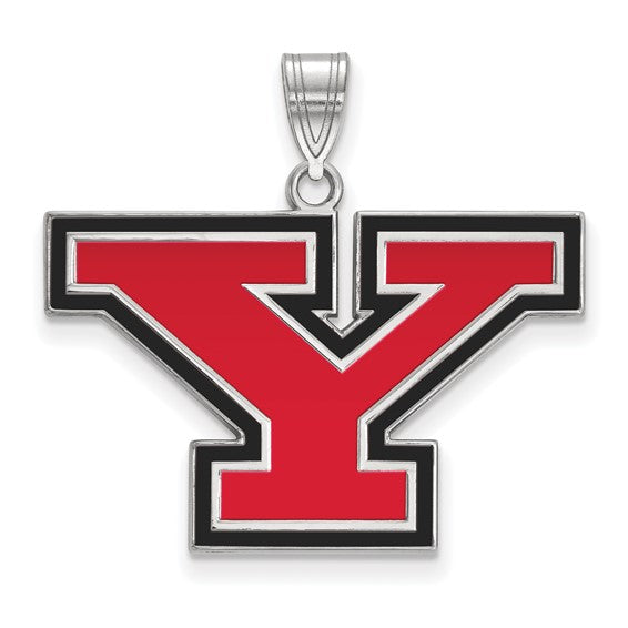 SS Youngstown State University Large Enamel Pendant