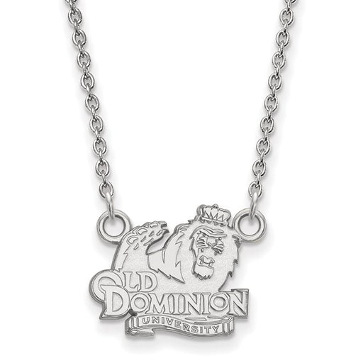 10kw Old Dominion University Small Monarchs Pendant w/Necklace