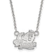 14kw Old Dominion University Small Monarchs Pendant w/Necklace