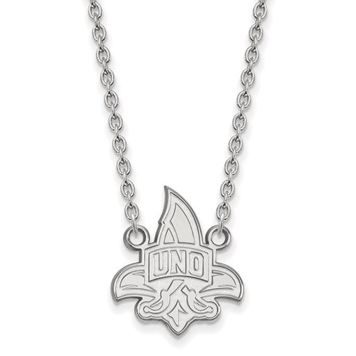 SS University of New Orleans Large Pendant w/Necklace