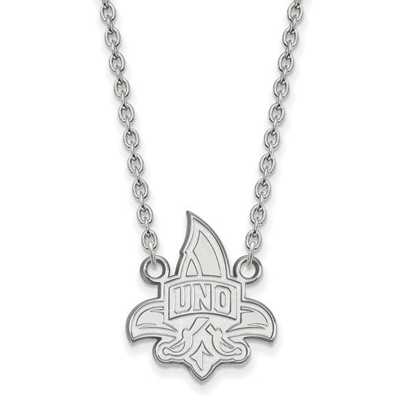 SS University of New Orleans Large Pendant w/Necklace