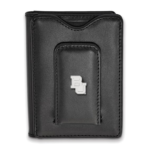 SS Baylor University Black Leather Wallet