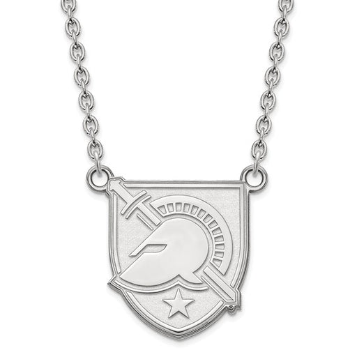 14kw U.S. Military Academy Large Army Logo Pendant w/Necklace