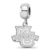 SS Marquette University Small Dangle Bead Charm