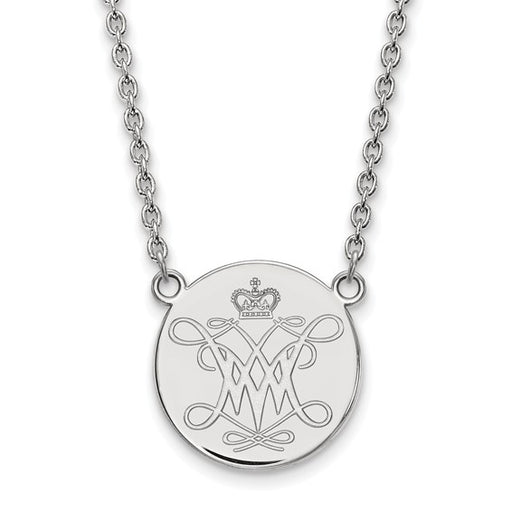 SS William And Mary Large Disc Necklace