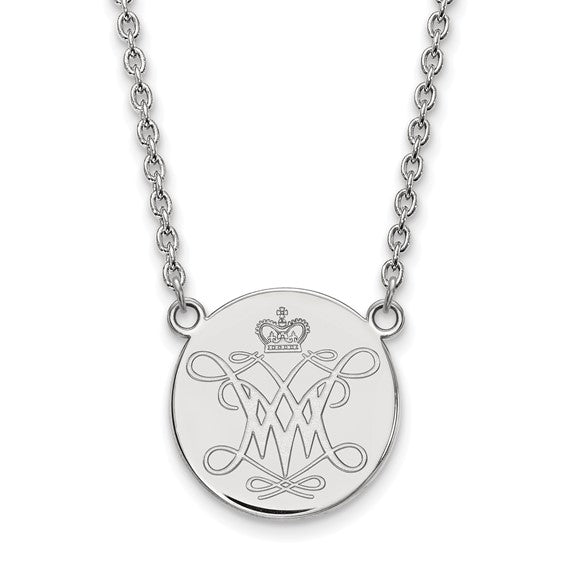 SS William And Mary Large Disc Necklace