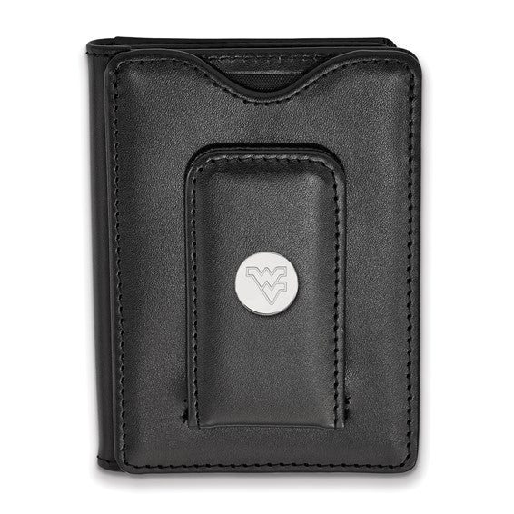 SS West Virginia University Black Leather Wallet