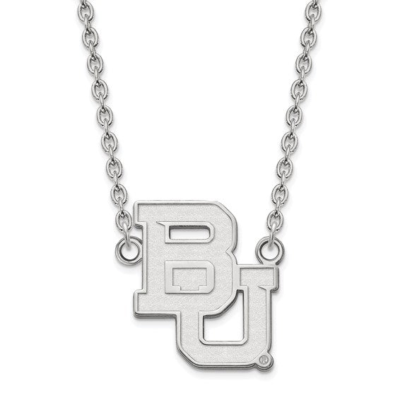 14kw Baylor University Large Pendant w/Necklace