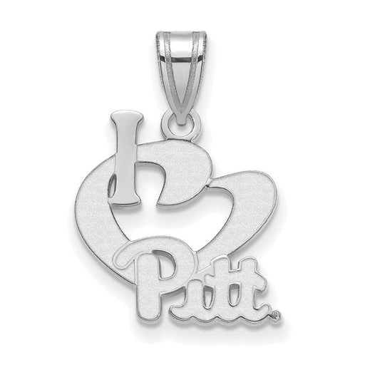 SS University of Pittsburgh Large I Love Logo Pendant