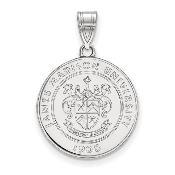 SS James Madison University Large Crest Pendant