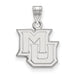 14kw Marquette University Small M-U Athletics Pendant