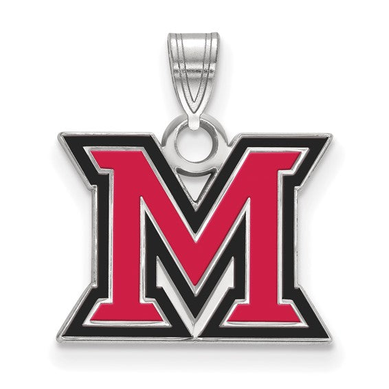 SS Miami University Small Enamel Logo Pendant