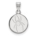 Sterling Silver University of Richmond  Medium Spider Disc Pendant