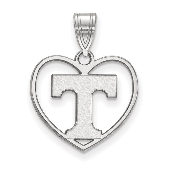 SS University of Tennessee Volunteers Pendant in Heart