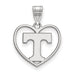 SS University of Tennessee Volunteers Pendant in Heart