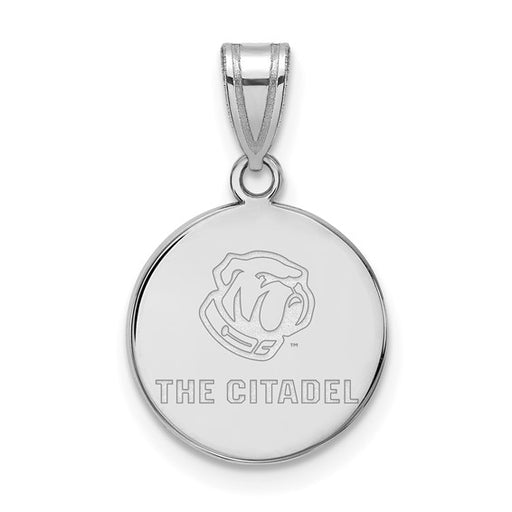 SS The Citadel Bulldogs Logo Medium Pendant