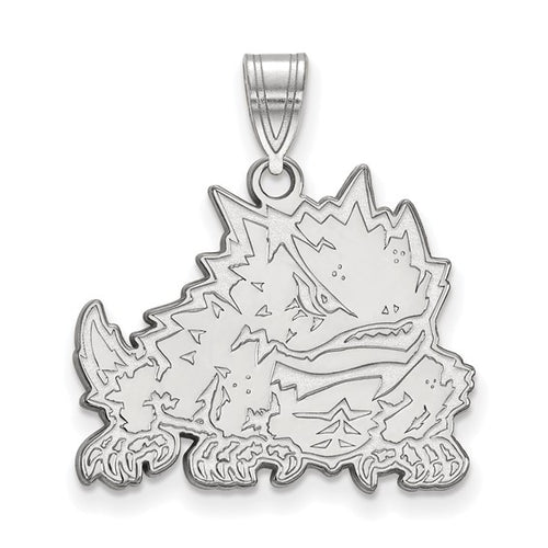 SS Texas Christian University Large Athletic Frog Pendant