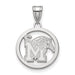 SS University of Memphis Med Pendant in Circle