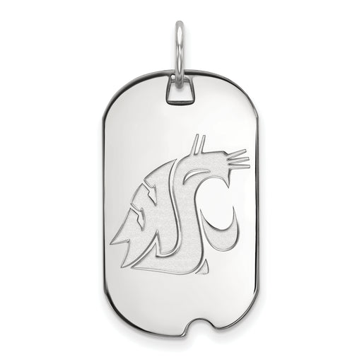 10kw Washington State University Cougar Small Dog Tag Pendant