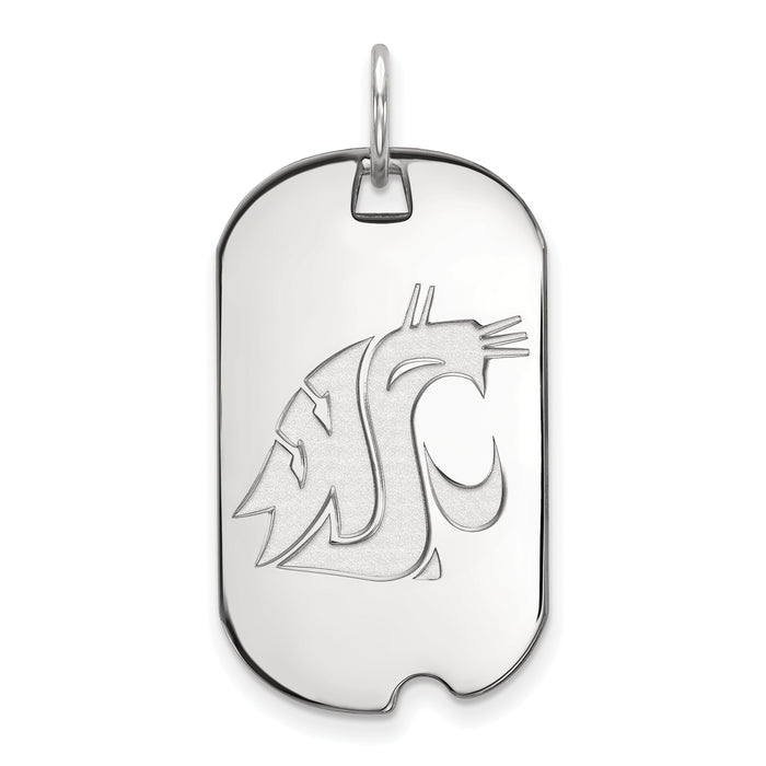 14kw Washington State University Cougar Small Dog Tag Pendant