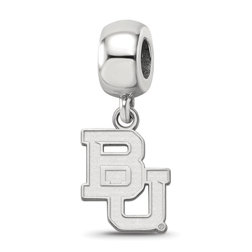 SS Baylor University Bears Small Dangle Bead Charm