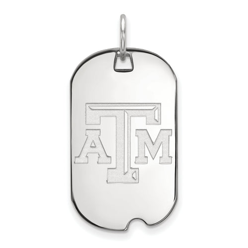 10kw Texas A and M University Small Dog Tag Pendant