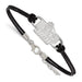 SS James Madison Univ Small Center Leather Bracelet