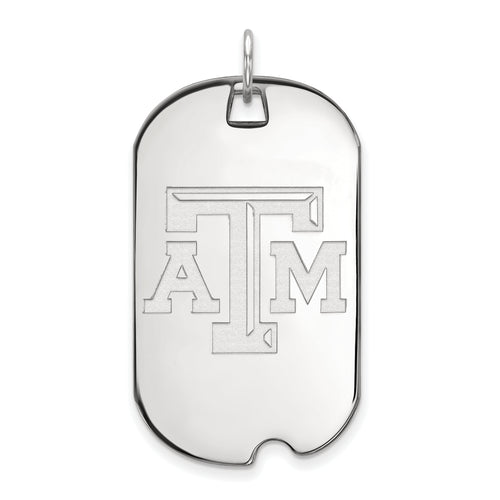 14kw Texas A and M University Large Dog Tag Pendant