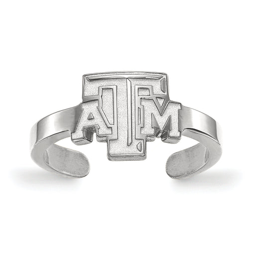 SS Texas A and M University T-A-M Toe Ring