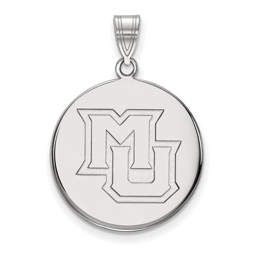 10kw Marquette University Large M-U Athletics Disc Pendant